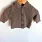 Brown Hood Sweater / 3-6m