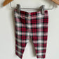 Plaid Leggings / 6-12m