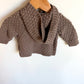Brown Hood Sweater / 3-6m