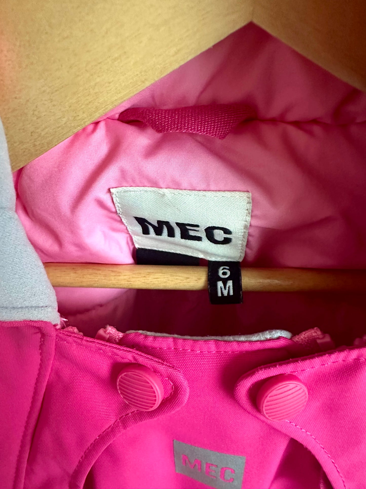 Mec Pink Toaster Suit / 6m