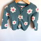 Daisy Dusty Blue Cardigan/ 18-24m
