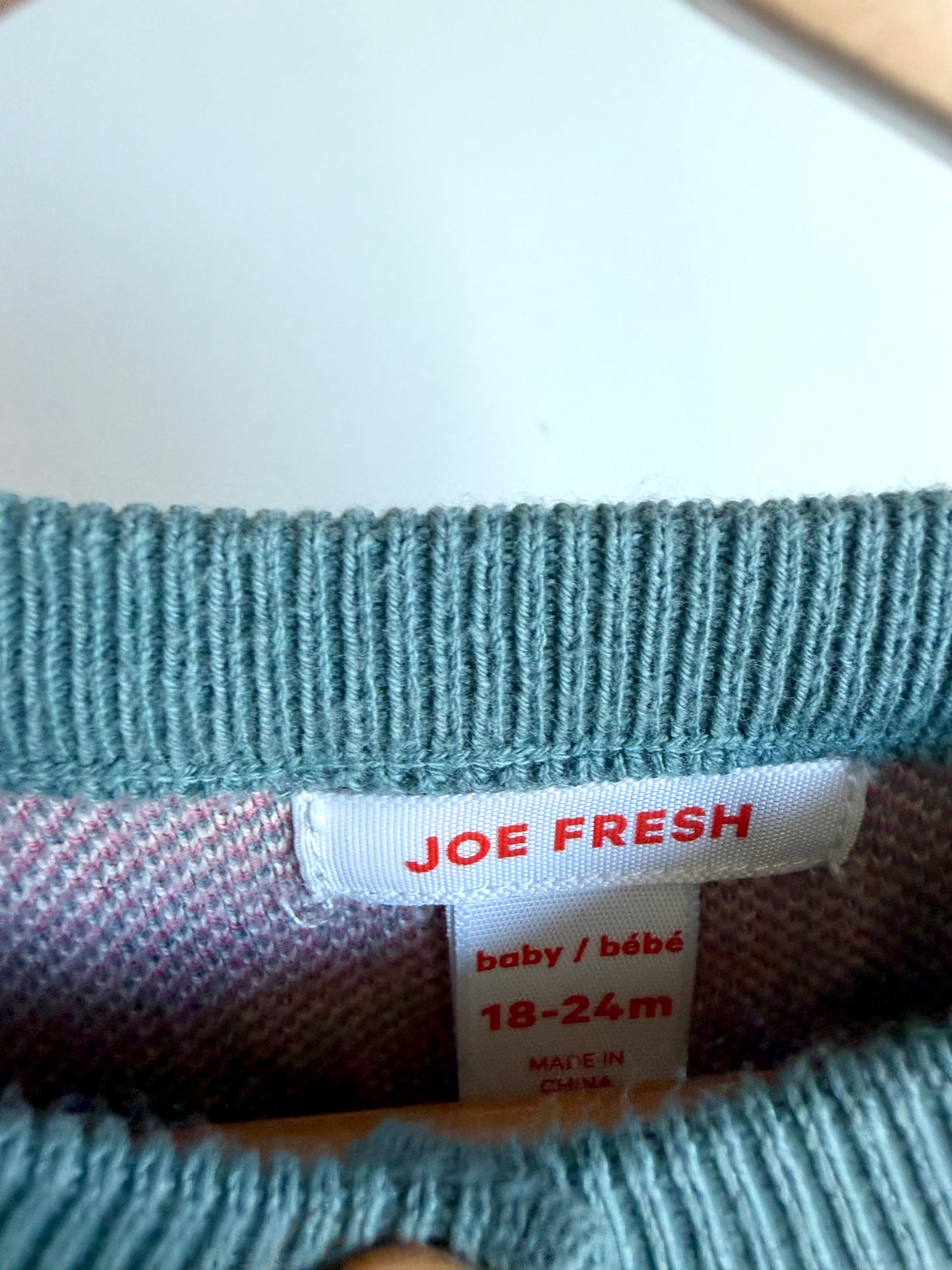 Daisy Dusty Blue Cardigan/ 18-24m