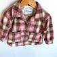 Pink Plaid Shacket / 18-24m