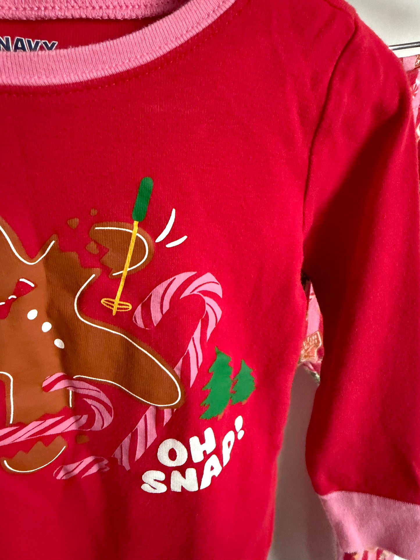 Gingerbread Christmas PJ Set / 3-4T