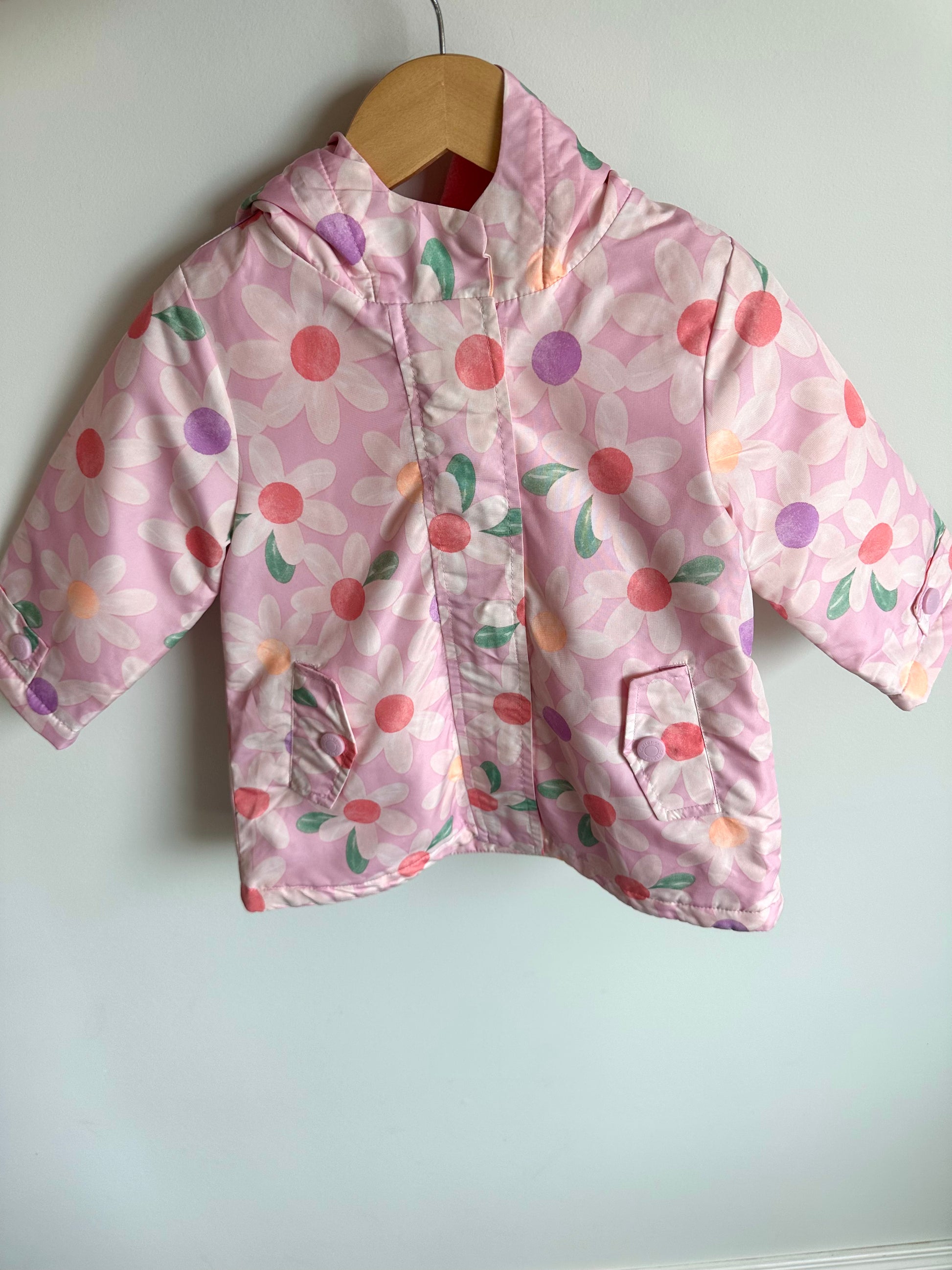 Pink Flower Hooded Jacket / 24m – Little Bloom