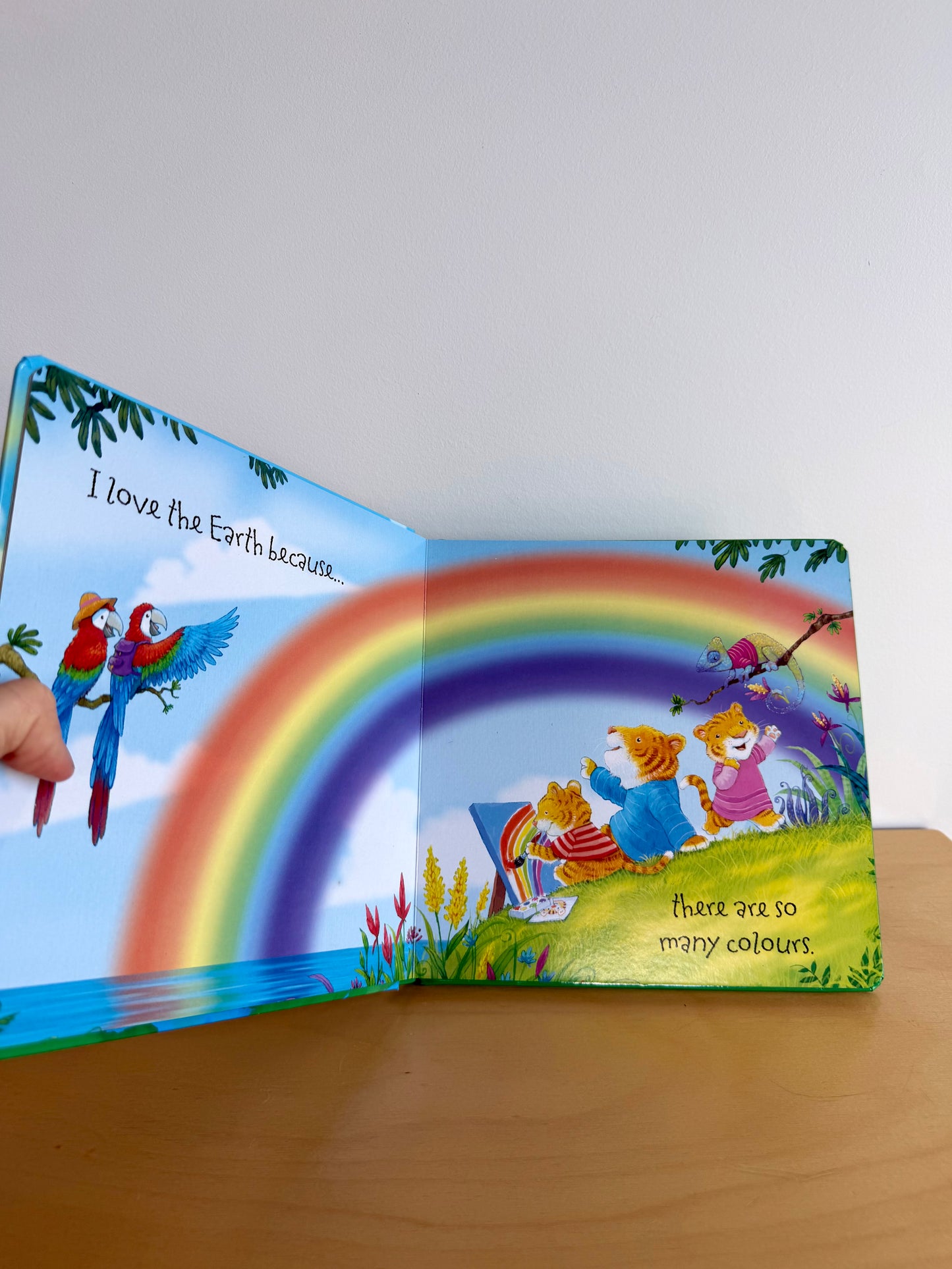 Why I Love The Earth Hardcover Book / 0-2 years