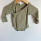 Moss Wrap Longsleeve Bodysuit / 3-6m