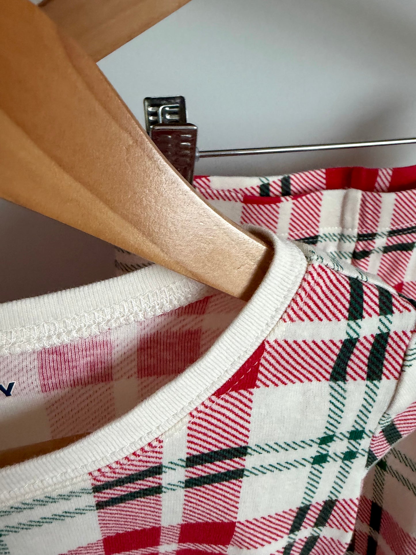 Tartan Christmas PJ Set / 3-4T