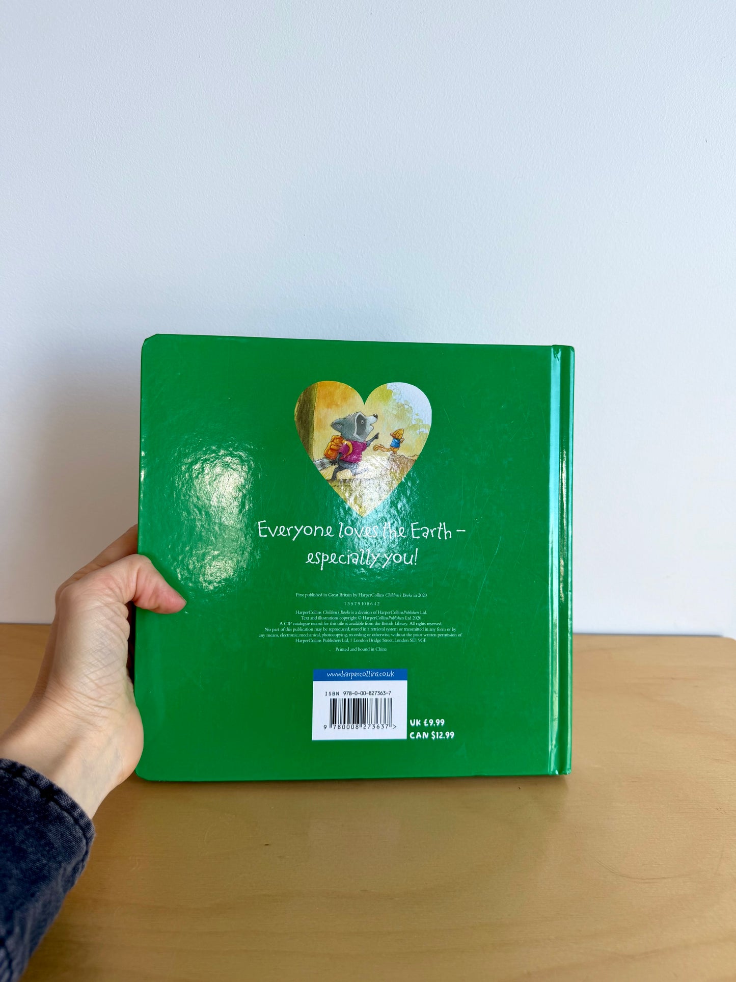 Why I Love The Earth Hardcover Book / 0-2 years