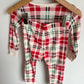 Tartan Christmas PJ Set / 3-4T