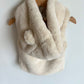 Soft Faux Fur Bear Hooded Vest / 24m