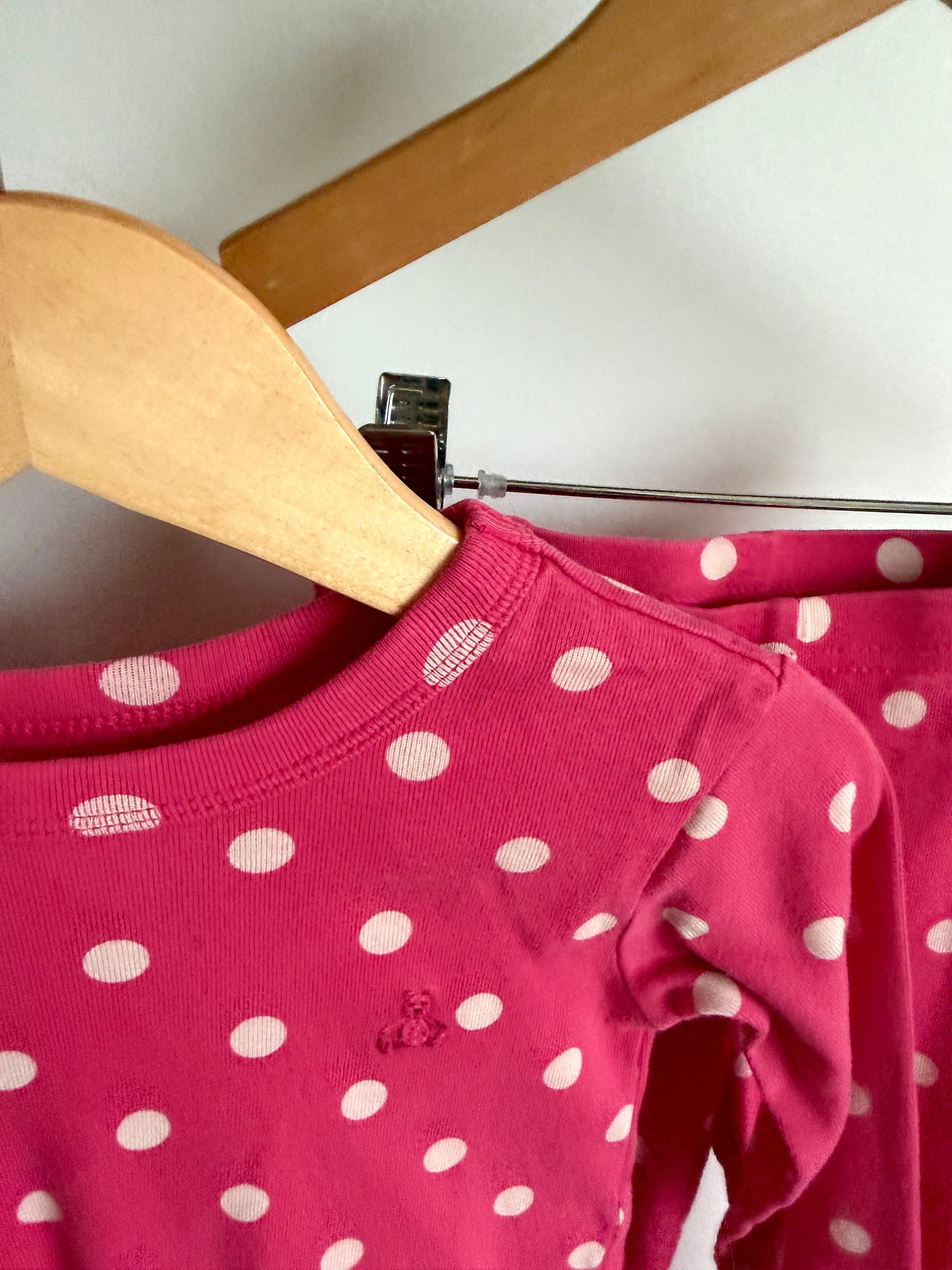 Gap Pink Dotted PJ Set / 3-4T