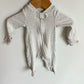 Grey Newborn Organic Rib Sleeper / 0m