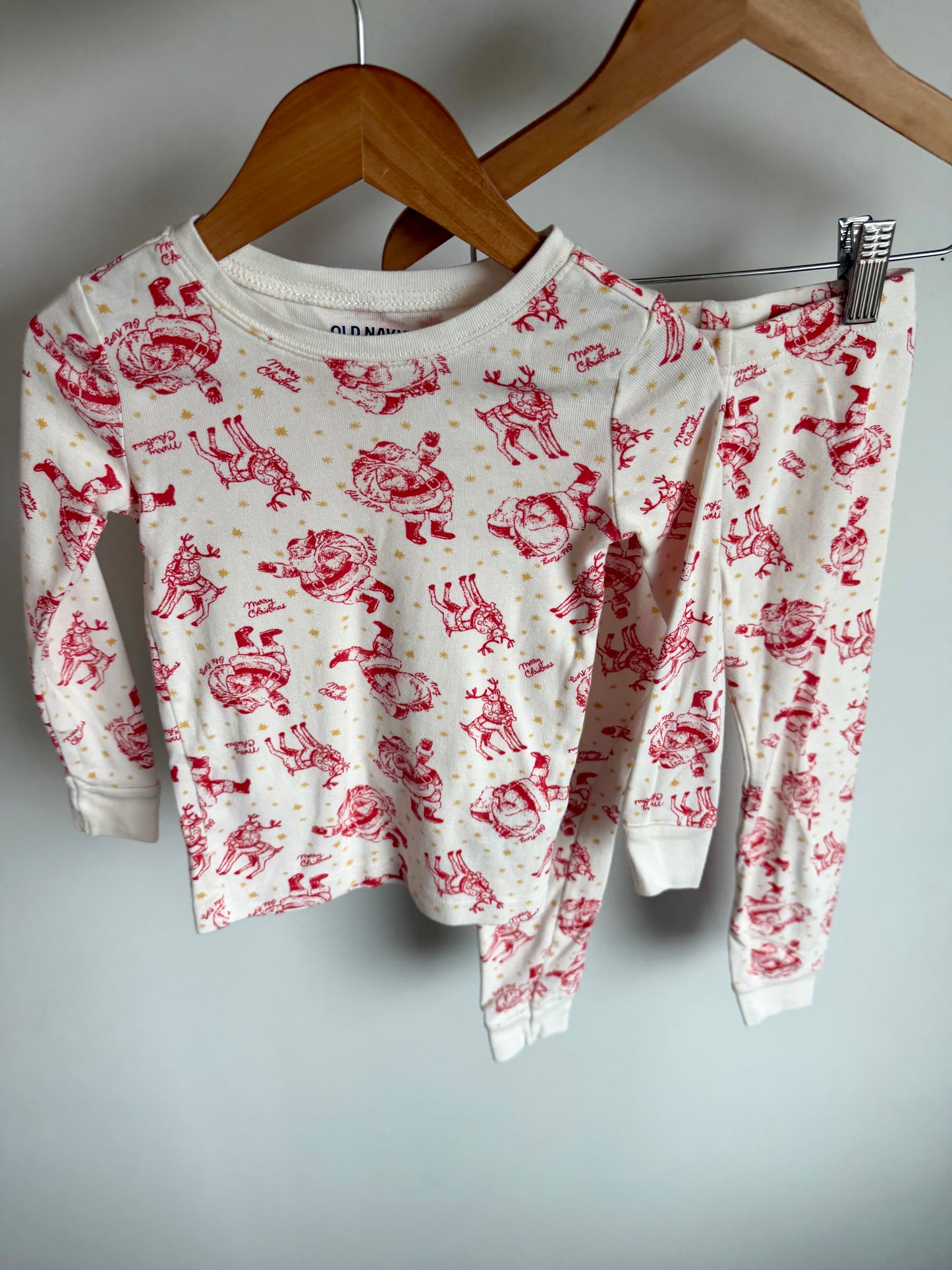 Santa Christmas PJ Set / 3-4T