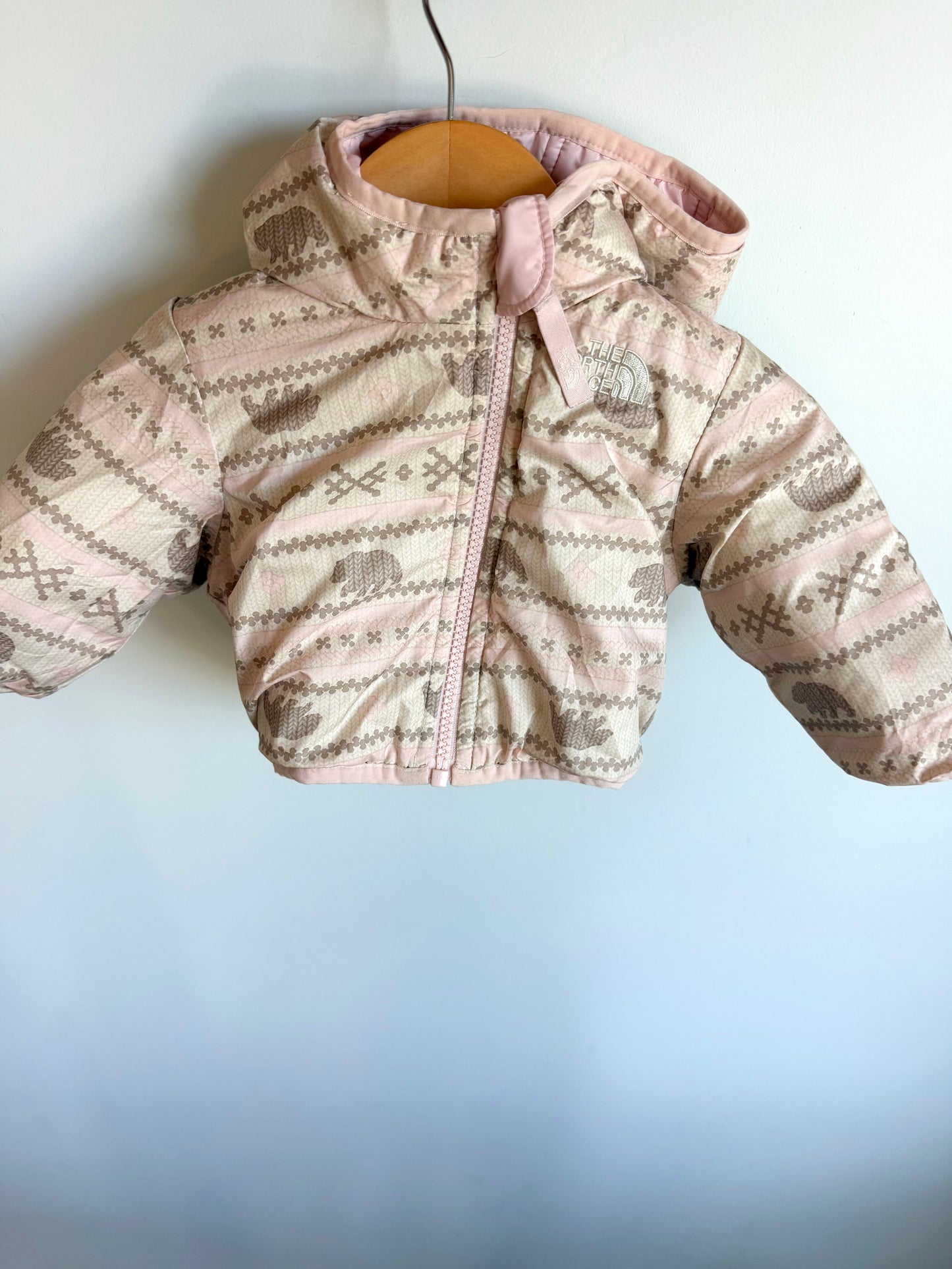 The North Face Reversible Pink Jacket / 3-6m?