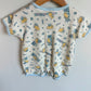 Pooh Honey Pot Romper / 6-12m