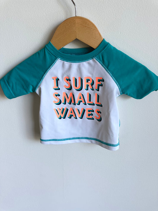 I Surf Small Waves Swim Top / 0-3m