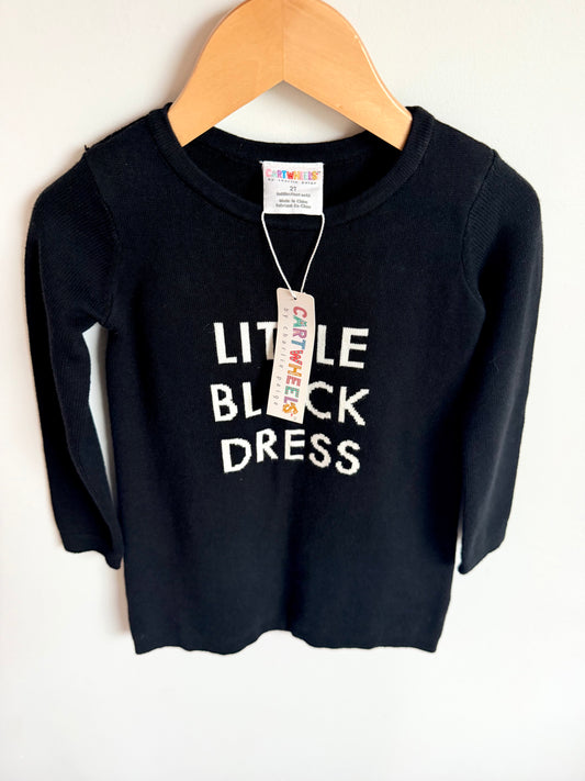Little Black Dress (With tags) / 2T