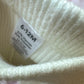 Cream Ribbed Leggings / 6-12m