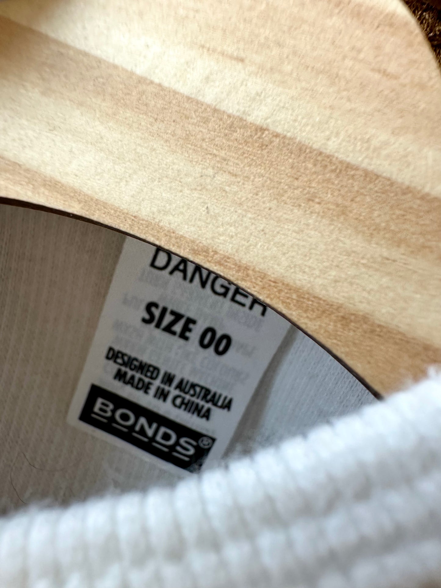 Bonds Rib Swan Bodysuit / 3-6m (00)