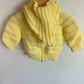 Yellow Knit Hood Sweater / 3m?