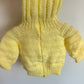 Yellow Knit Hood Sweater / 3m?