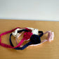 Floral Thin 4 Headbands (Pink ,White, Navy, Fuchsia) / 6-12m?