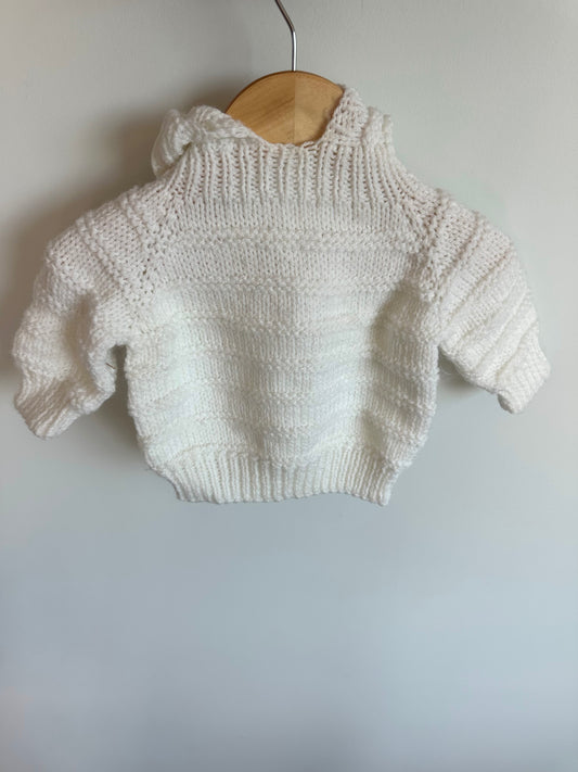 White Knit Sweater / 3m?