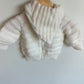 White Knit Sweater / 3m?