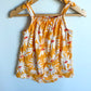 Marigold Flower Dress Bodysuit / 24m