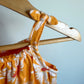 Marigold Flower Dress Bodysuit / 24m
