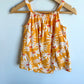 Marigold Flower Dress Bodysuit / 24m