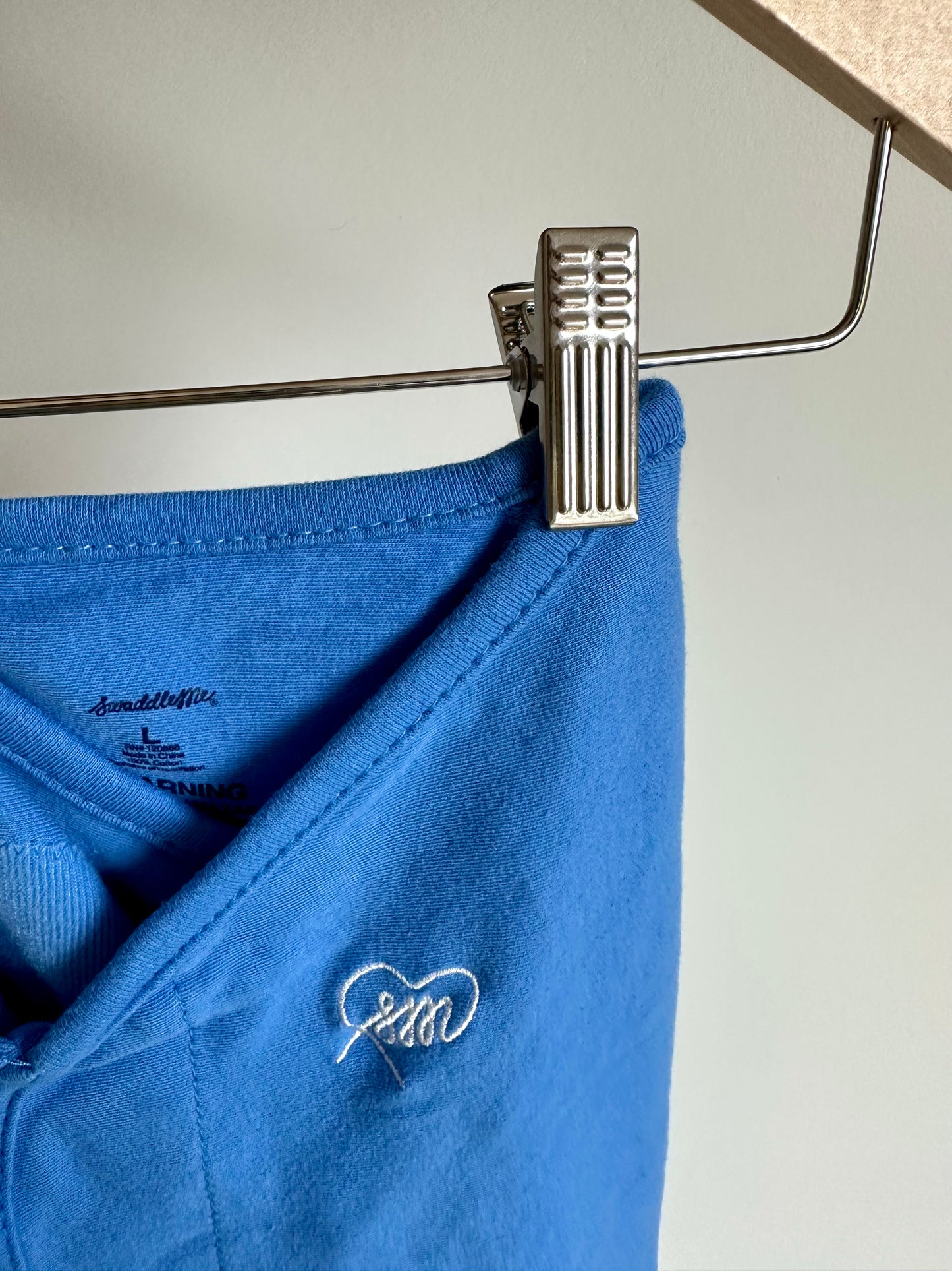 Blue Swaddle Sleep Sack / 14-18lbs