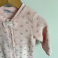Pink Fuzzy Heart Sleeper / 6-9m