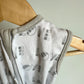 Grey Love Swaddle Sleep Bag / 14-18lbs