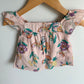 Pink Floral Top / 9m