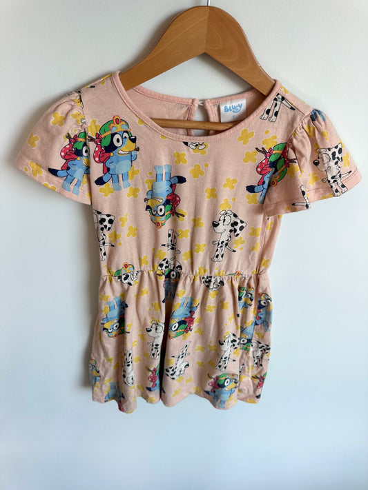 Bluey T-Shirt Dress / 4T