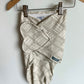 Grey Lines Swaddle Wrap / 0-3m