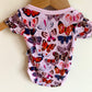 Bamboo Pink Butterfly Bodysuit / 0m