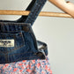 OshKosh Denim + Floral Skirt / 6m