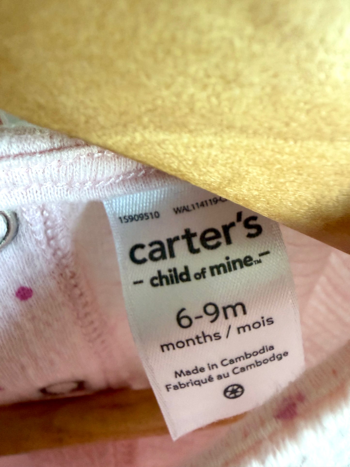Pink Dot Top + Pants Set / 6-9m