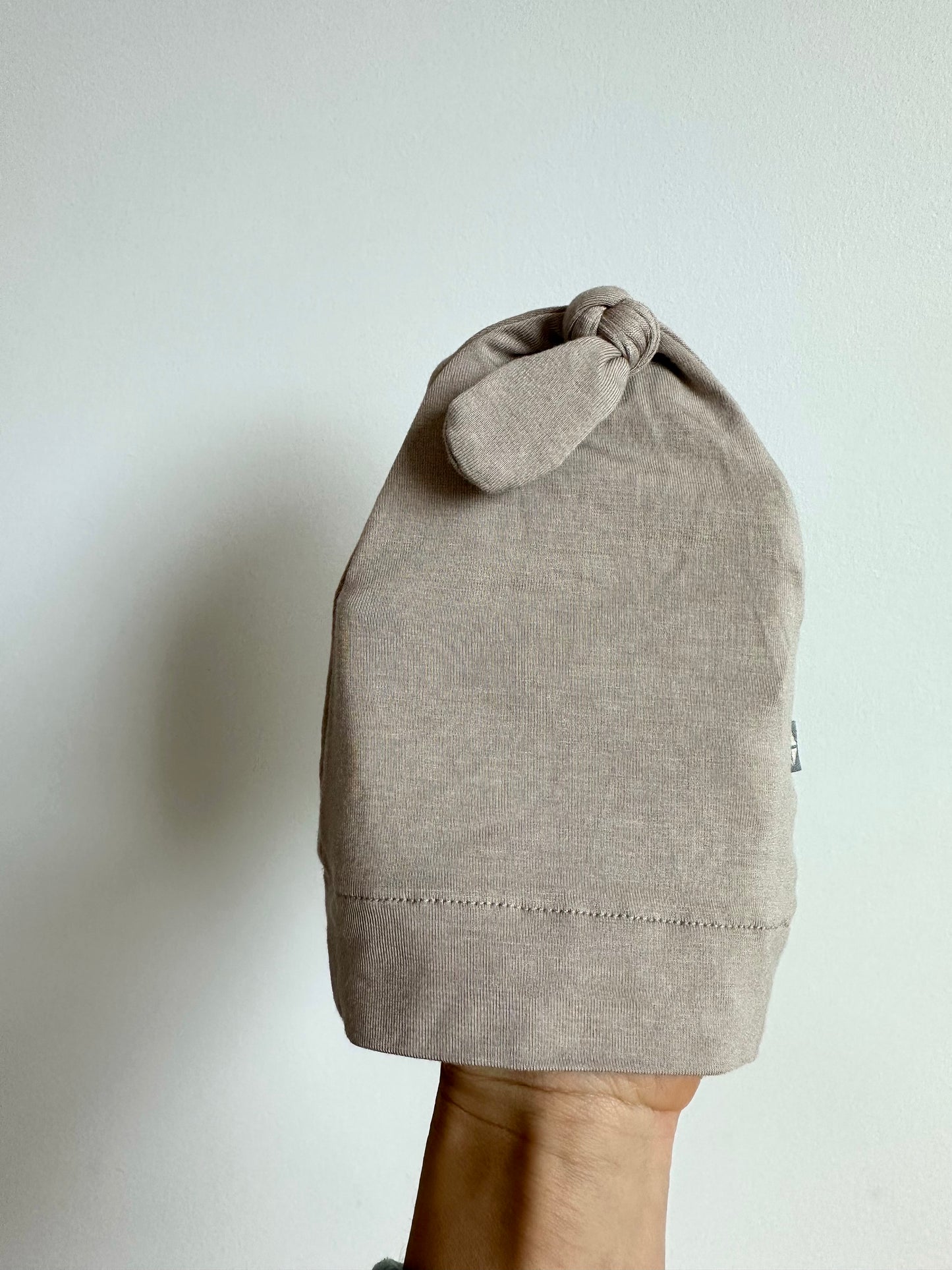 Kyte Bamboo Newborn Grey Knotted Cap / 0m