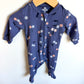 Cherry 2 Way Zipper Sleeper / 3m