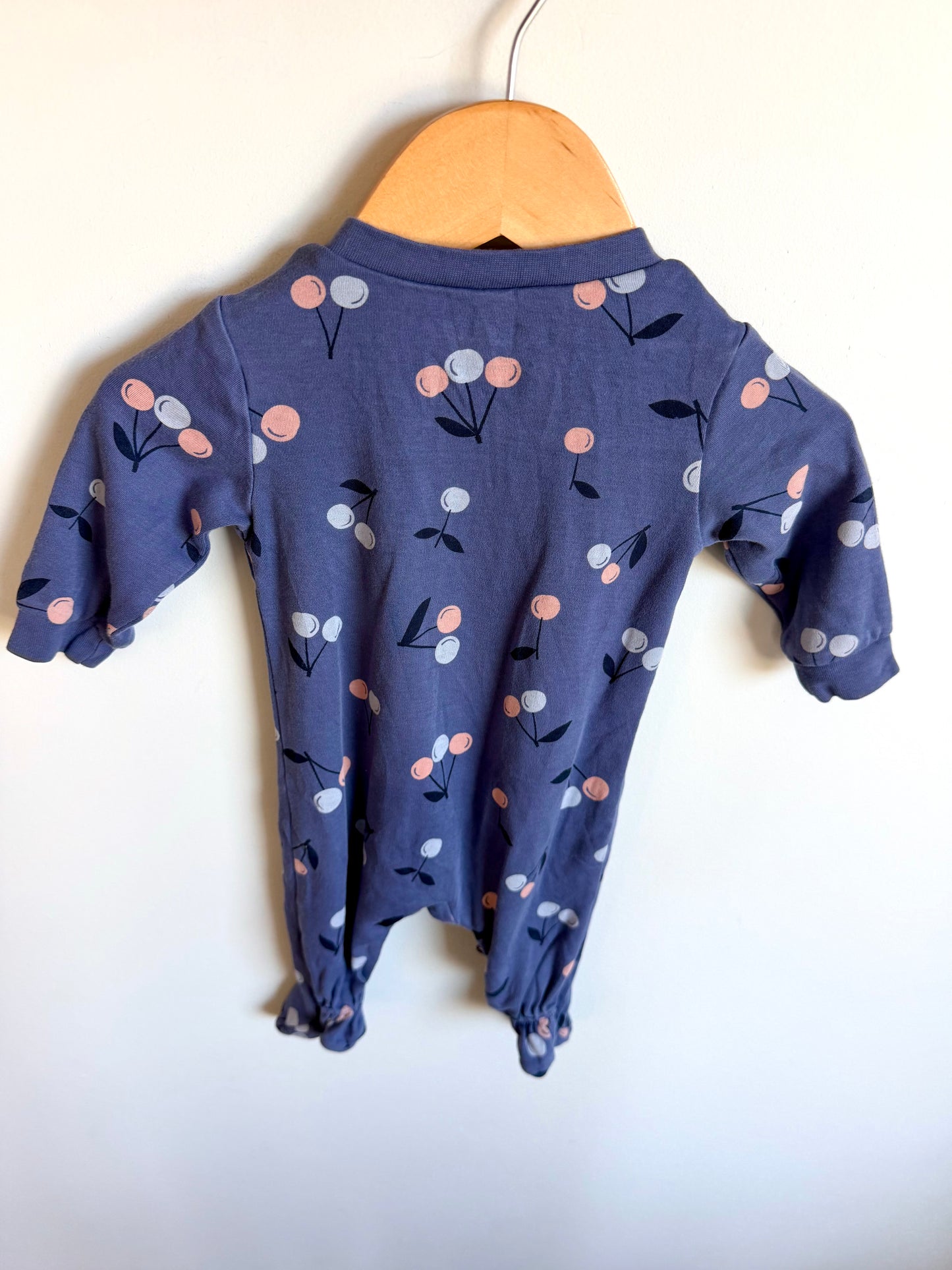 Cherry 2 Way Zipper Sleeper / 3m