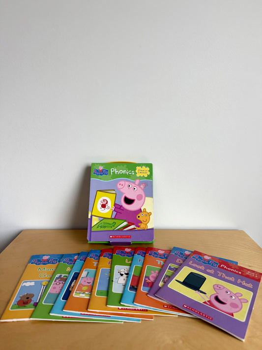Phonics Peppa Pig Books Set / 3-5 years