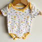 Indigo Fruit Bodysuit / 3-6m