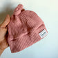 Sugar Sandwich Waffle Pink Toque / 3-6m