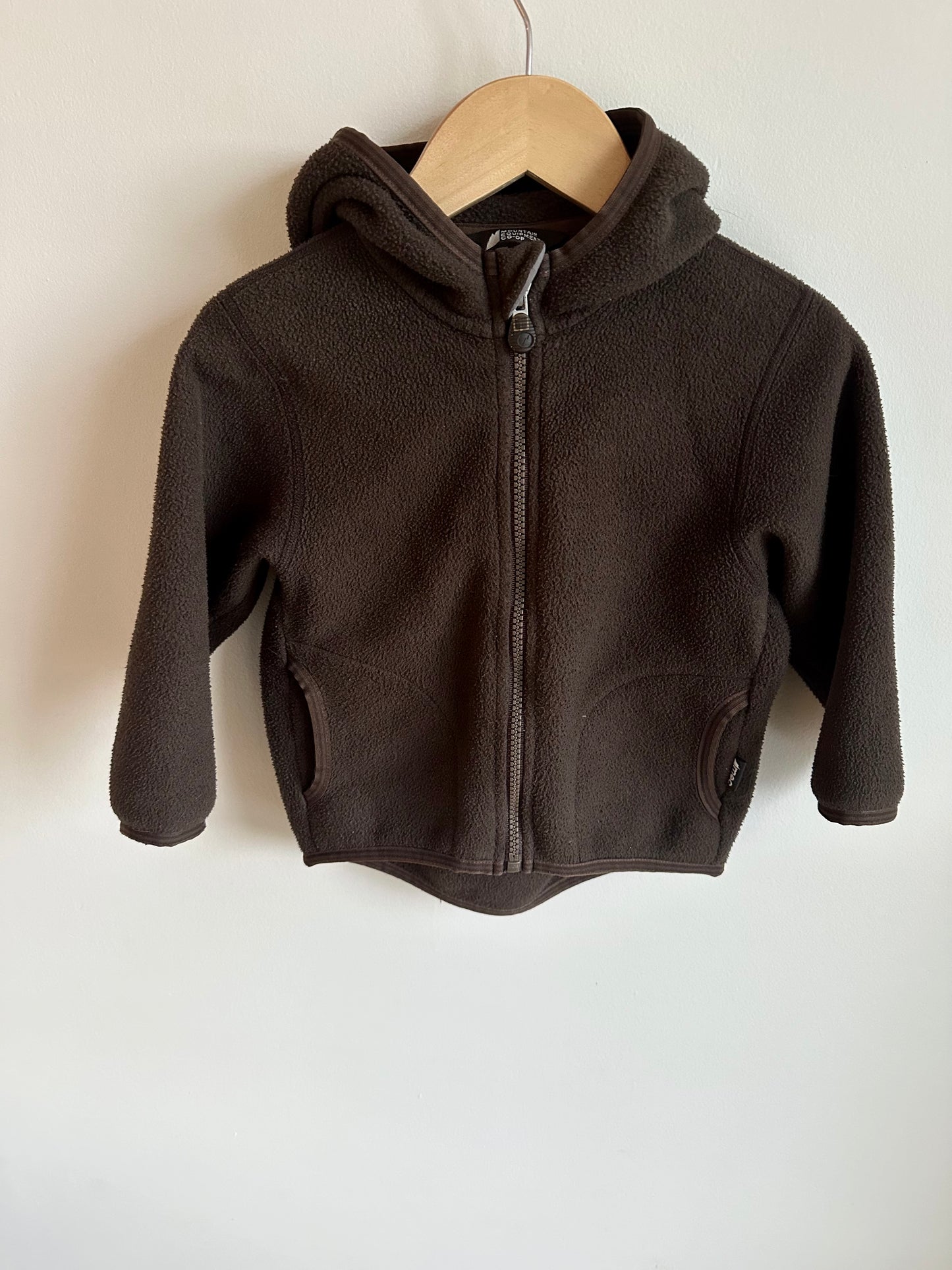 MEC Brown Zip Hoodie / 3T