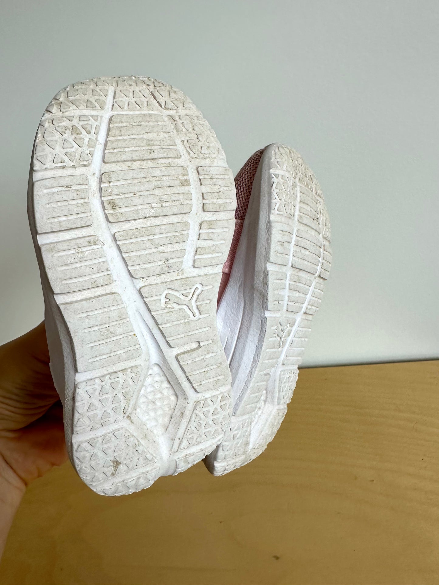 Pink Puma Sneakers / Size 4 Toddler
