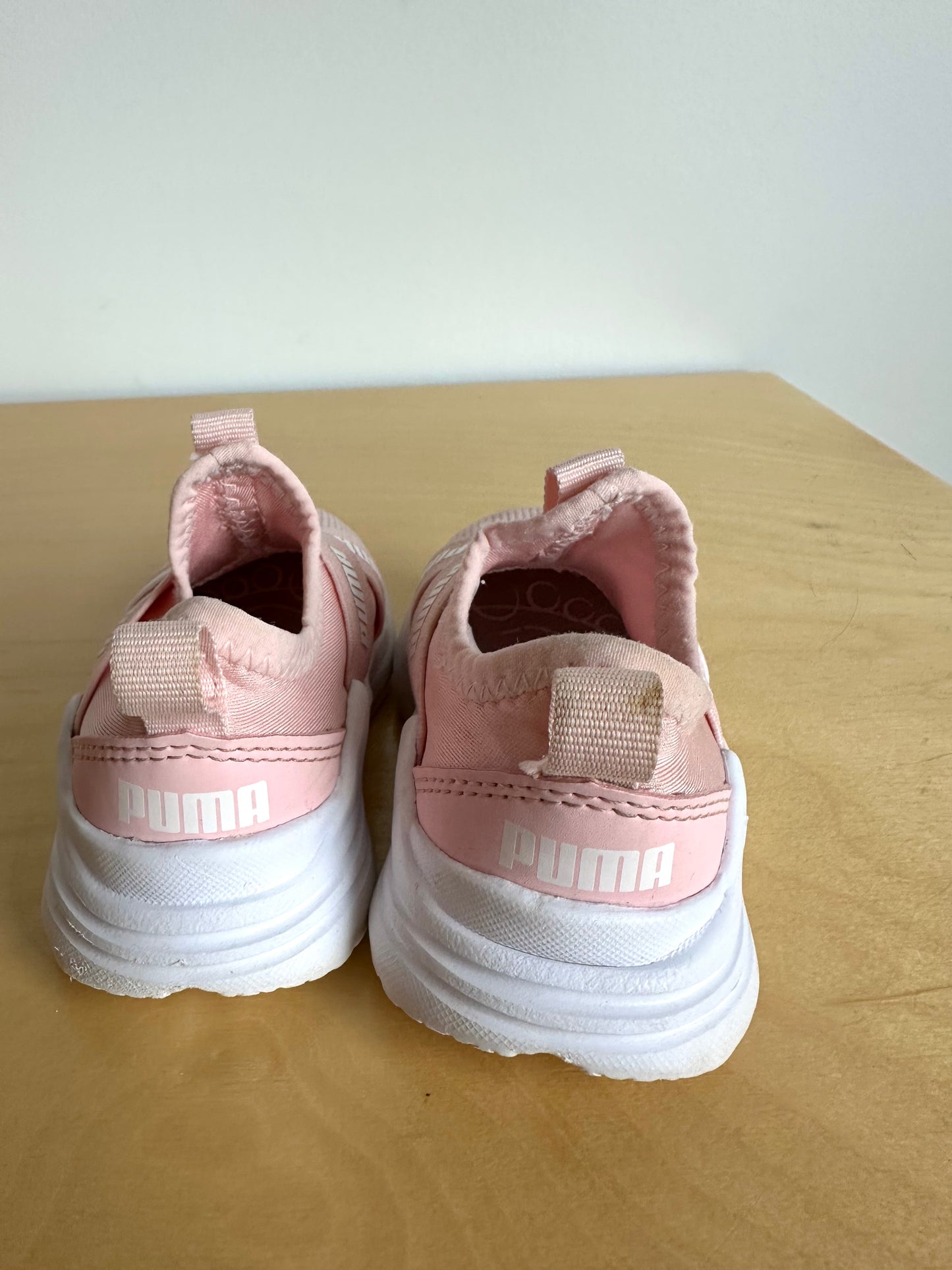 Pink Puma Sneakers / Size 4 Toddler